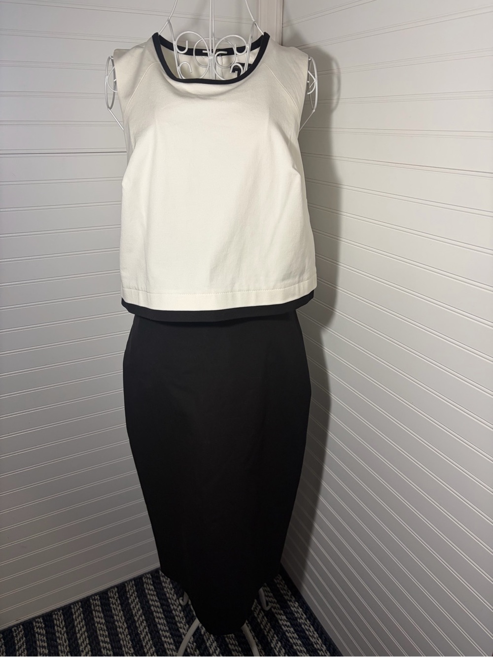 Banana Republic Sloan Fit Layered Sheath Dress